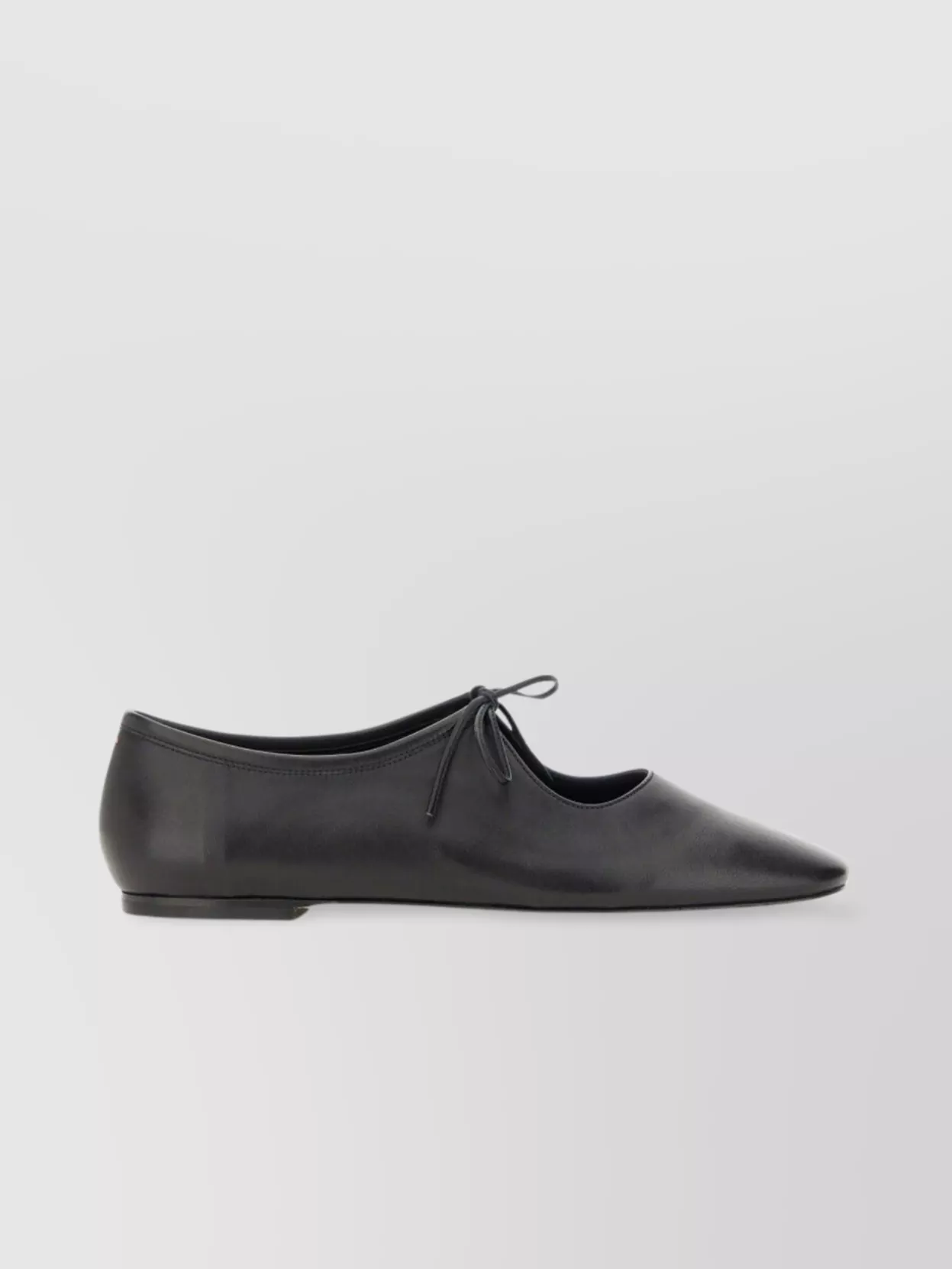 Aeyde Bow Detail Round Toe Ballerina Shoes