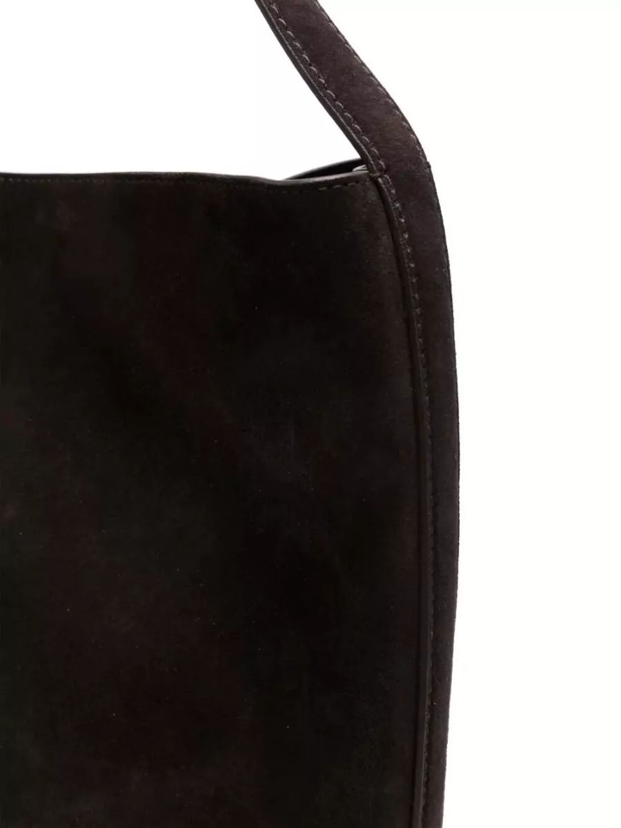 Totême Suede Leather Bucket Bag