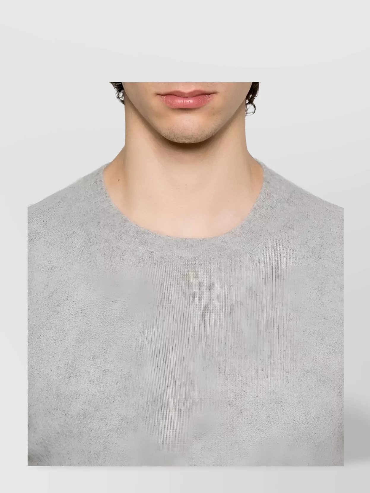 Drumohr Soft Texture Ribbed Crewneck Knitwear