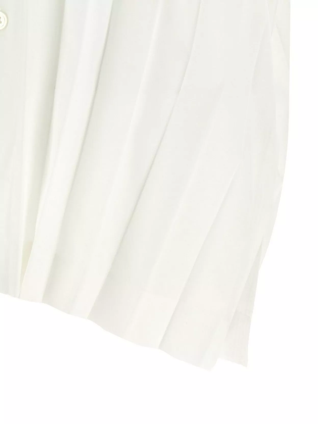 Issey Miyake 'mandarin Collar Pleated Design Shirt'