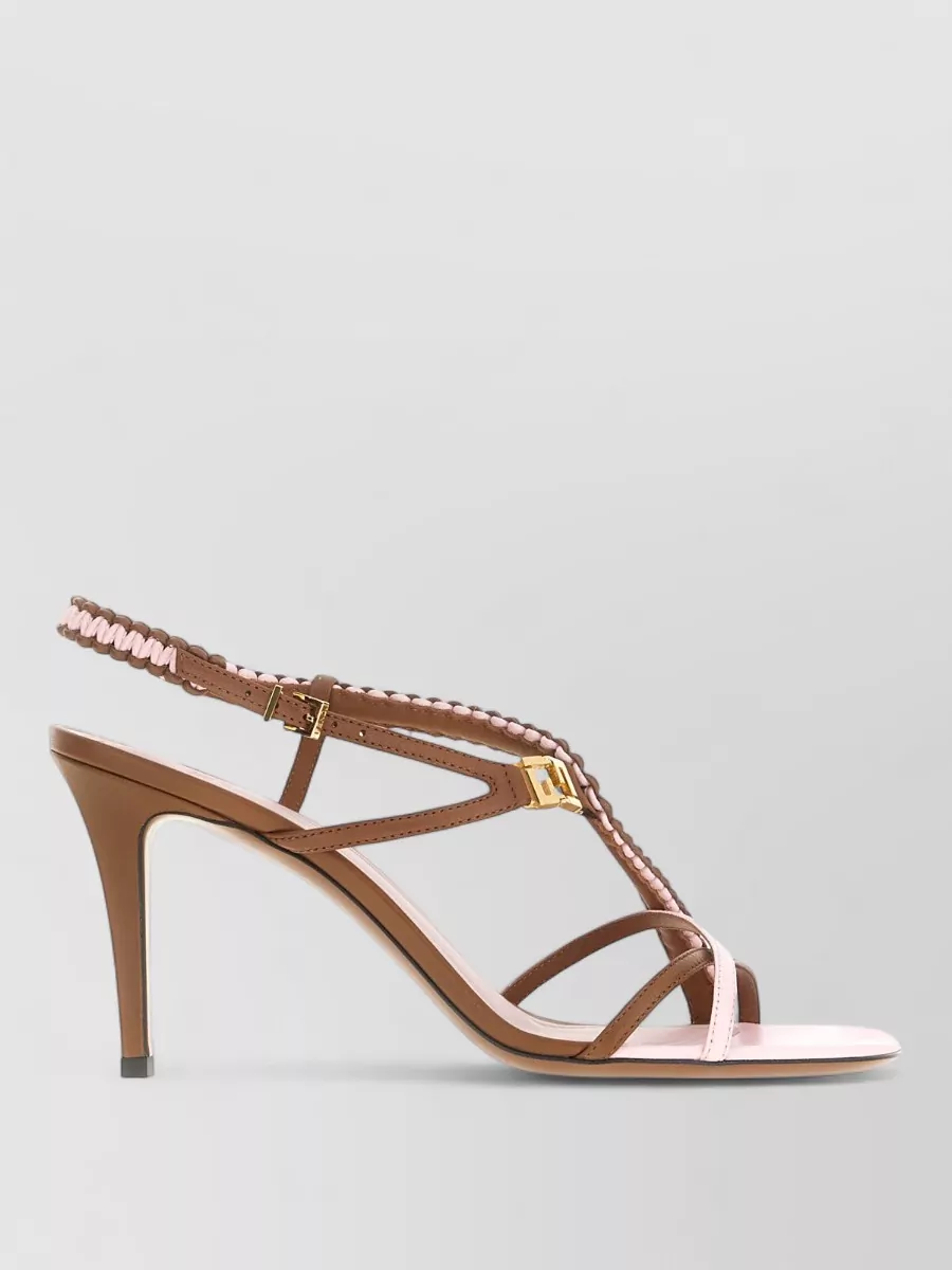 Fendi Leather Sandals