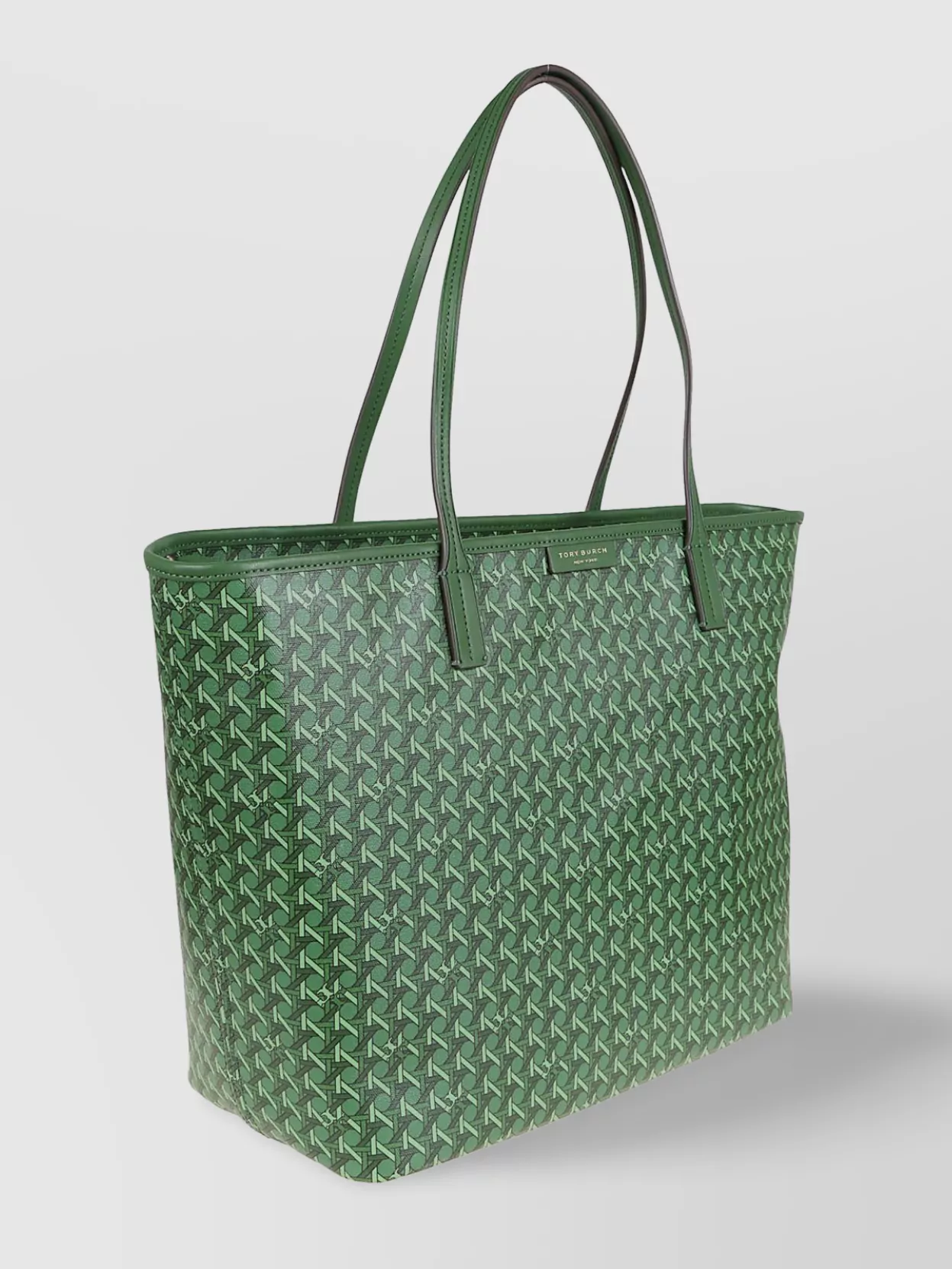 Tory Burch Basketry-Inspired Water-Resistant Tote Bag