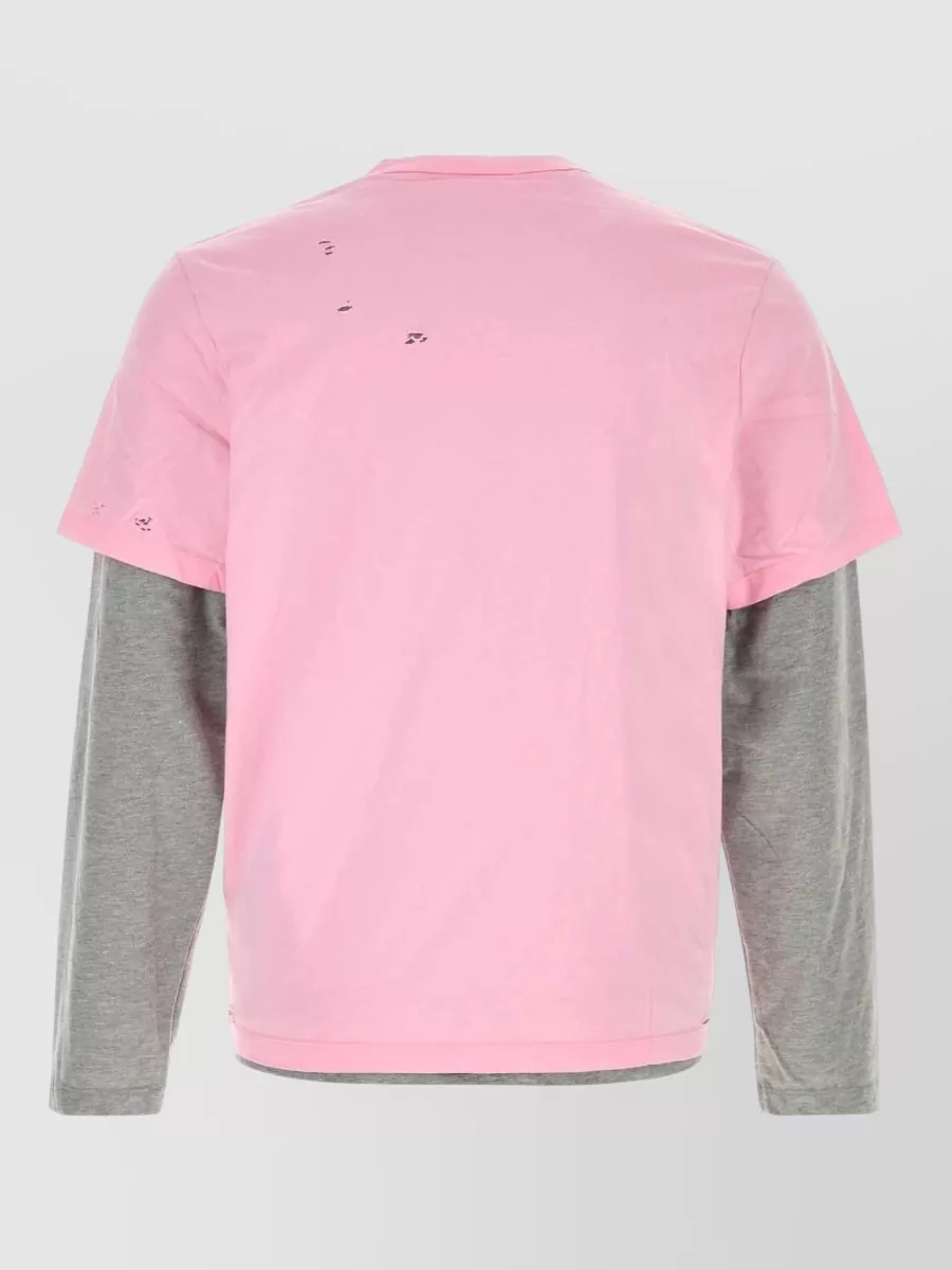 Gimaguas Cotton Two-Tone T-Shirt