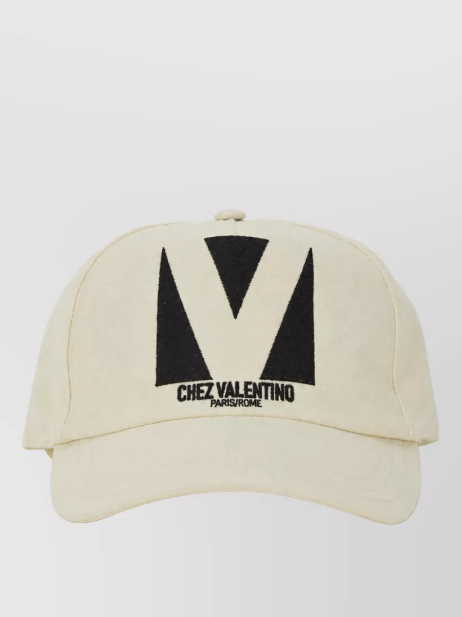 Valentino Garavani Embroidered Cotton Baseball Cap