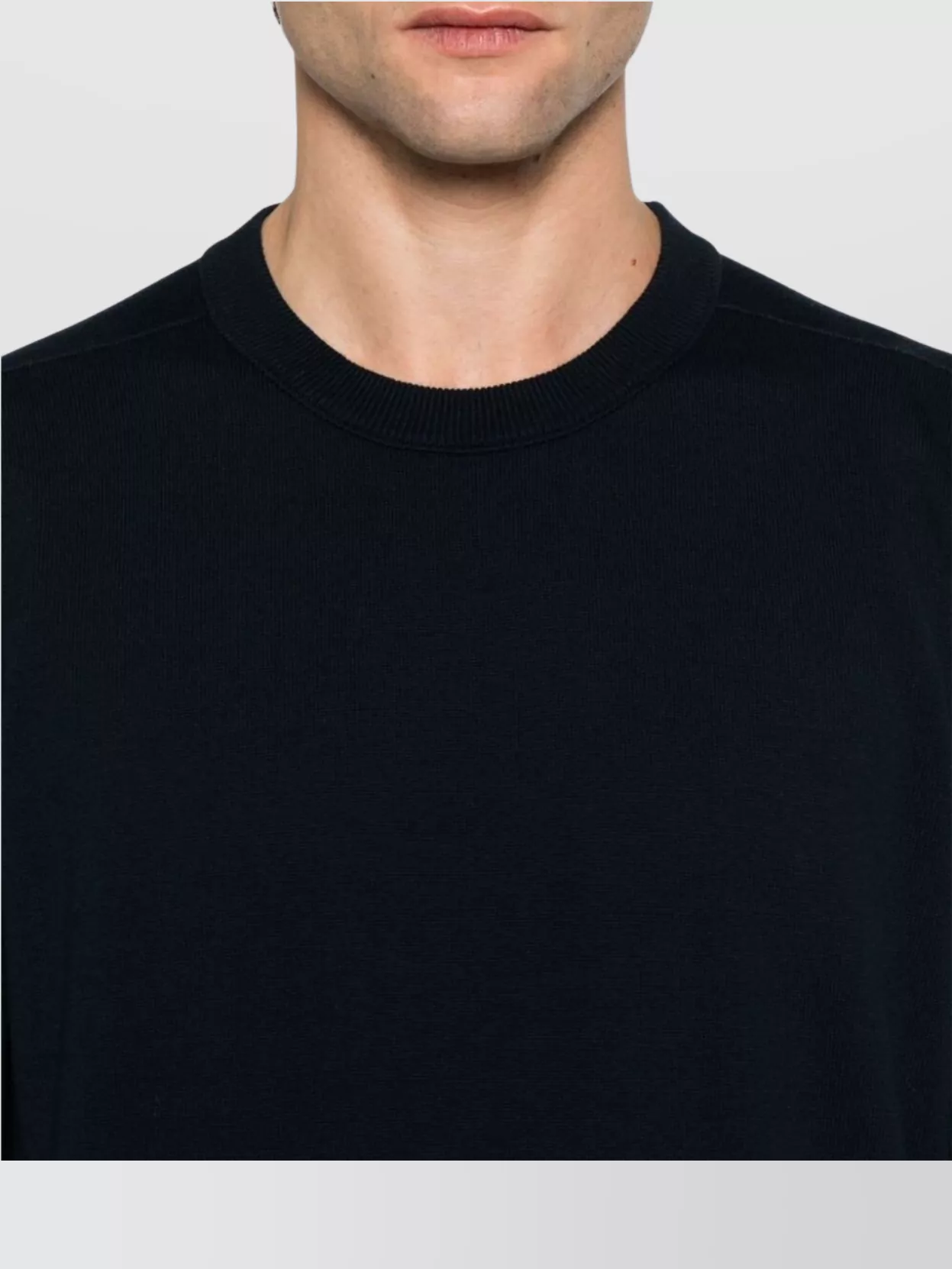 Shop Stone Island Crew Neck Sweater Badge