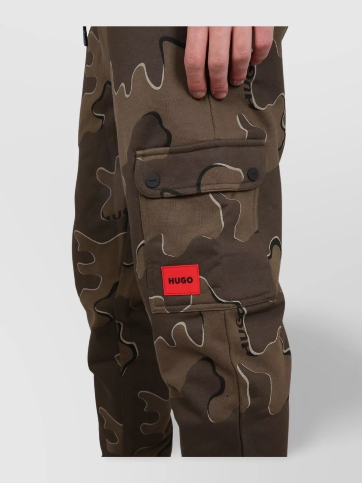 Hugo Camouflage Cargo Jogging Pants