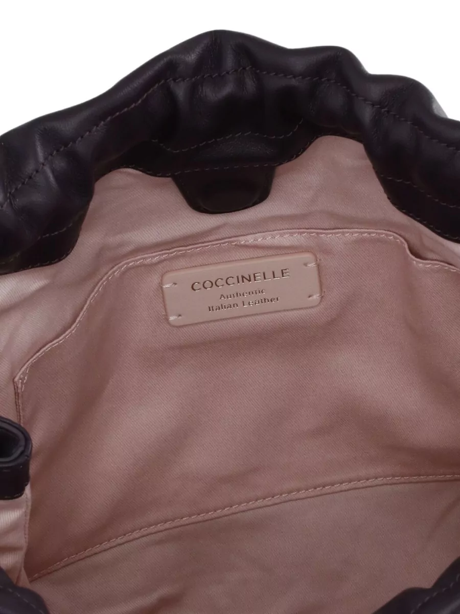 Coccinelle Leather Shopper Bag Two Top Handles