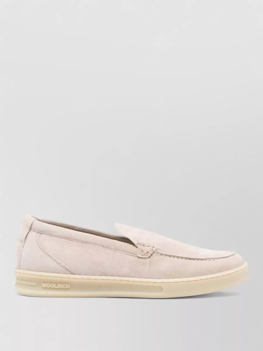 Woolrich Leather Slip-On Sneakers