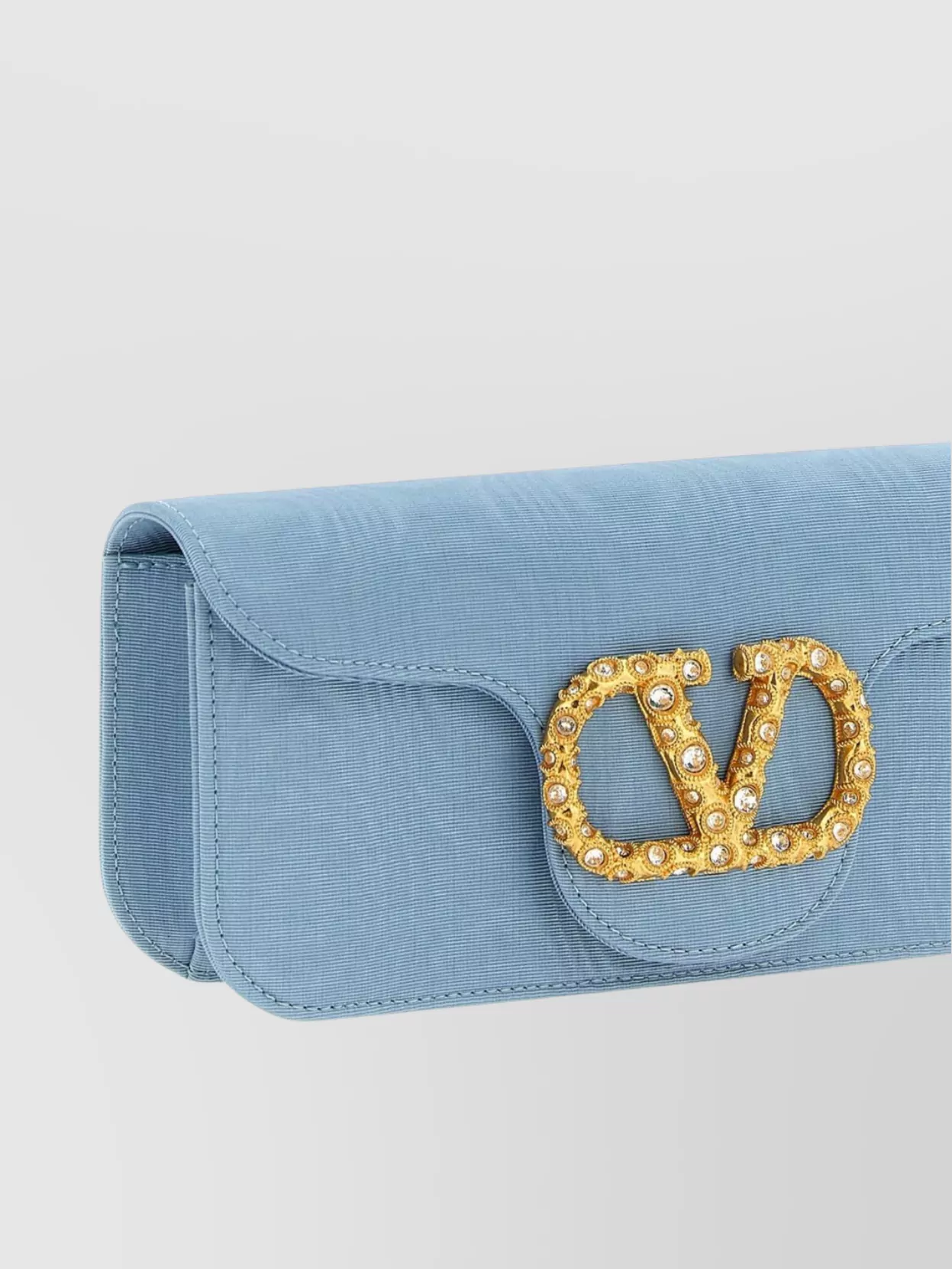 Valentino Garavani 'locò' clutch bag with adjustable chain
