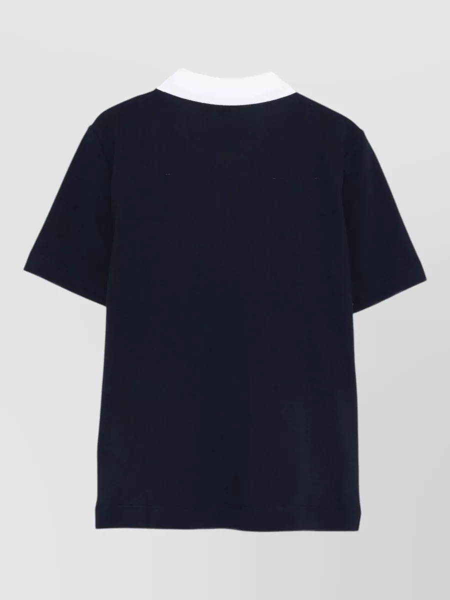 Fay Short-Sleeve Polo Shirt
