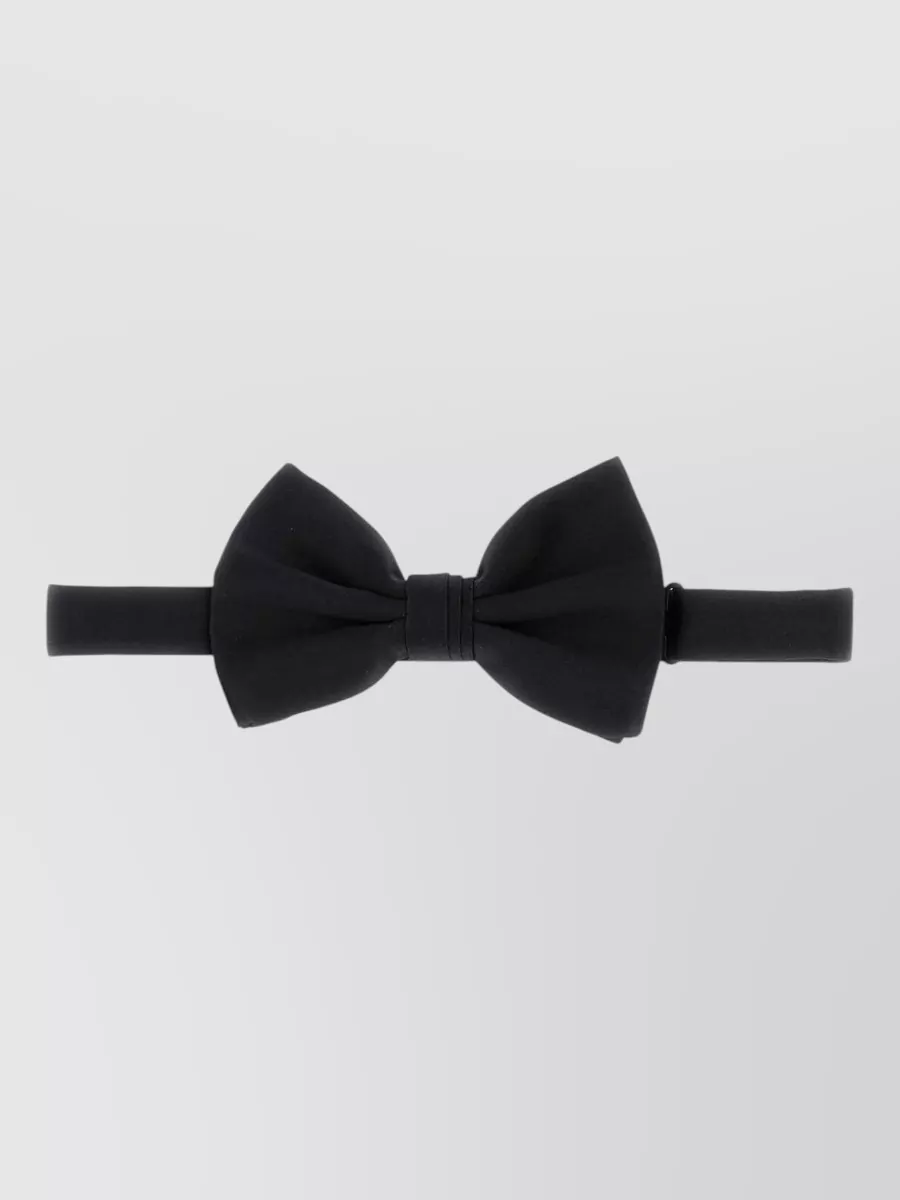 Prada silk bow tie