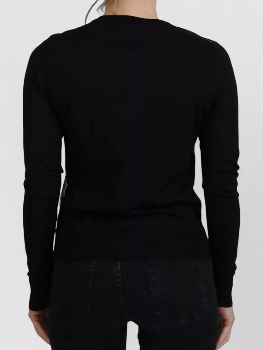 Dolce&Gabbana Silk Lace Knit Cardigan