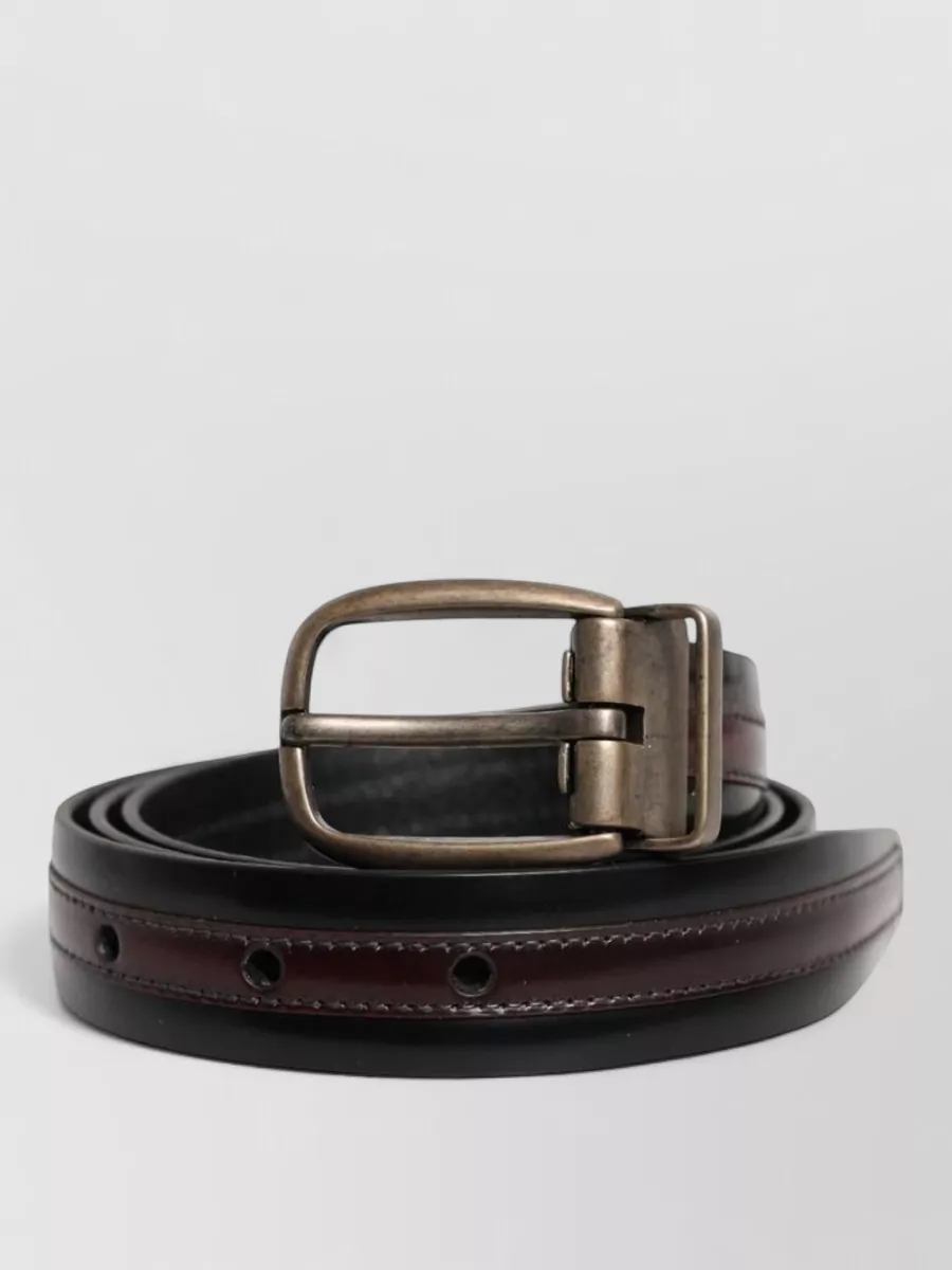 Dolce&Gabbana calf leather belt