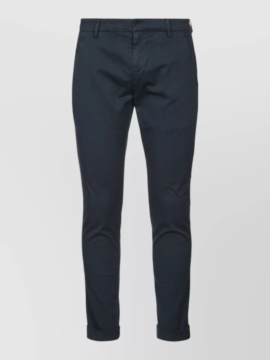 Dondup regular-fit straight-leg trousers