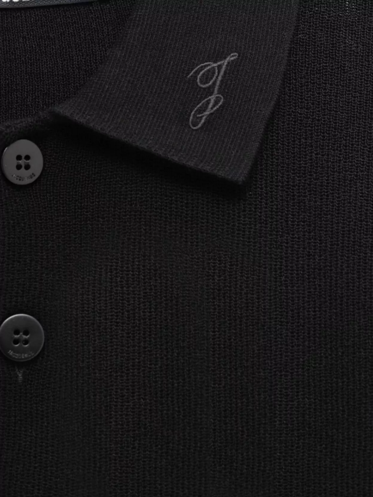 Jacquemus Knit Polo Shirt