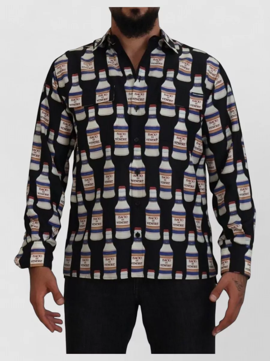 Dolce&Gabbana silk printed shirt