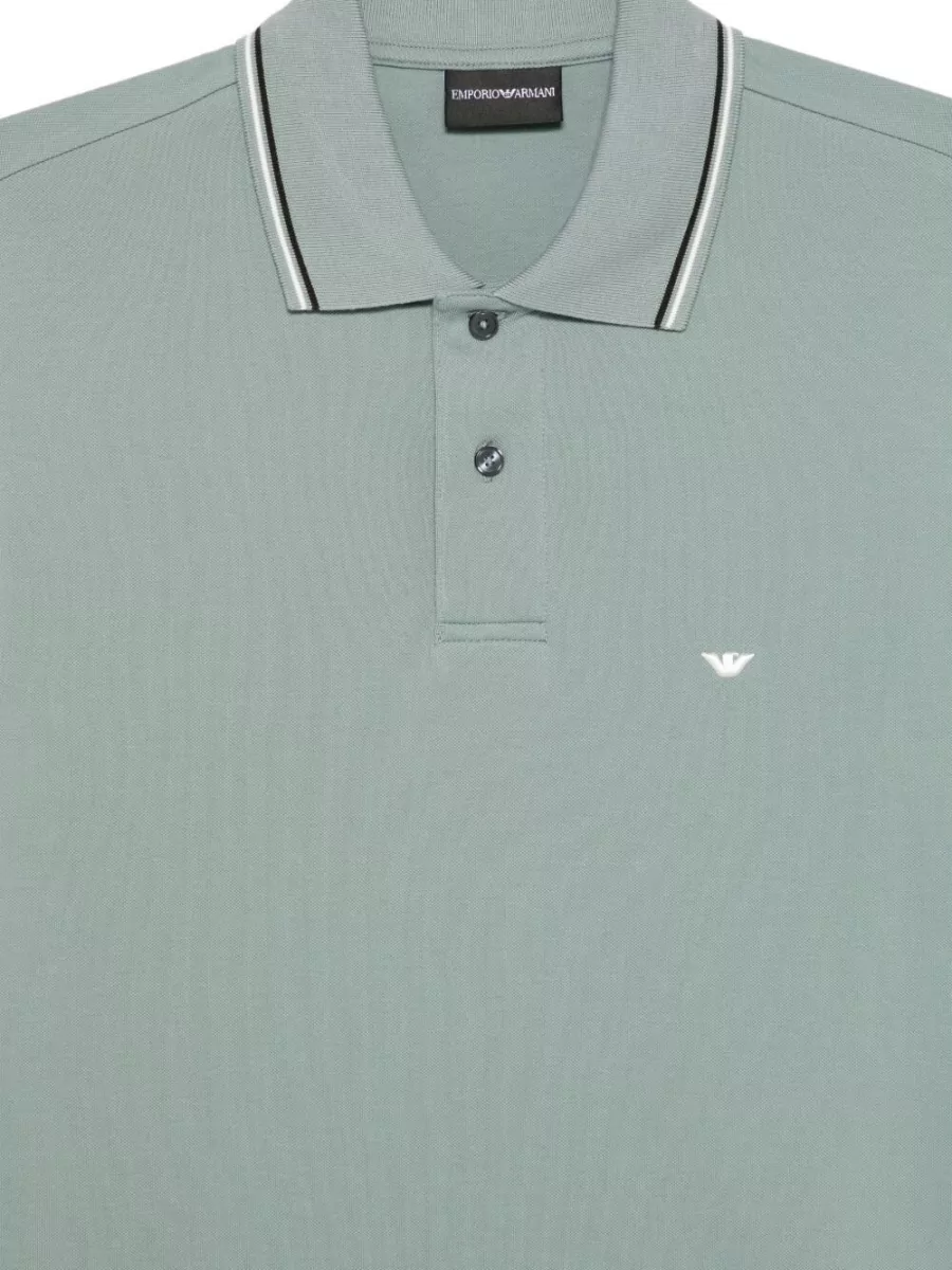 Emporio Armani Cotton Logo Polo Shirt