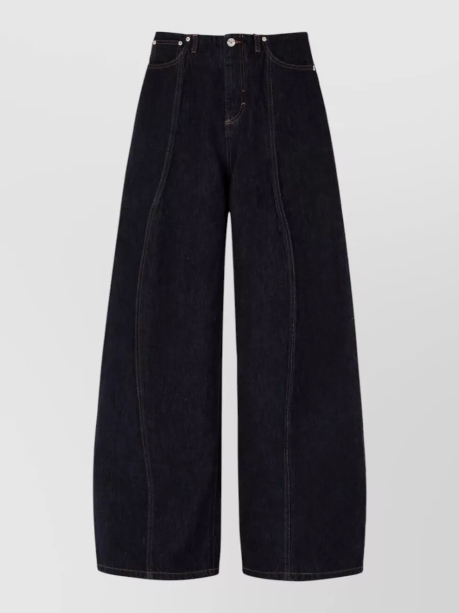 Sportmax low rise wide leg jeans