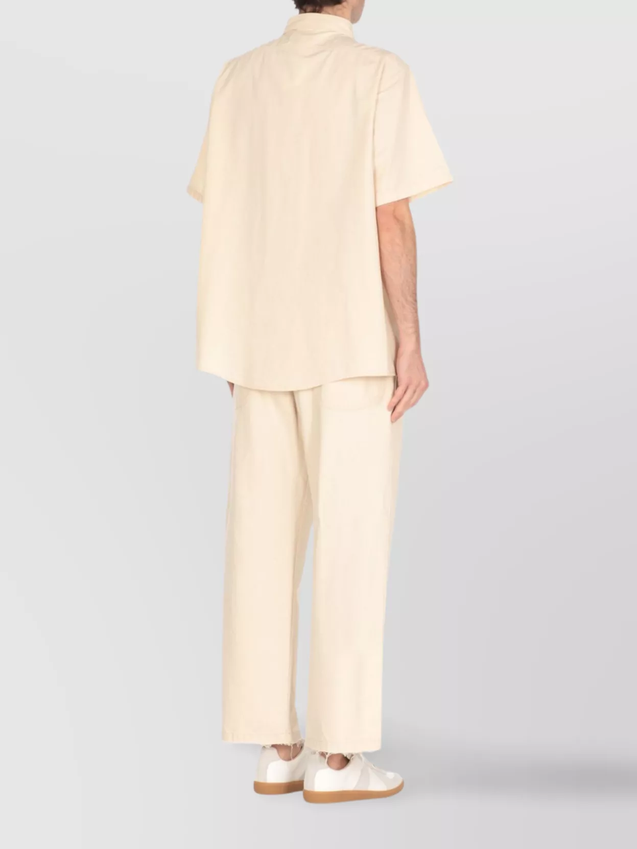 Maison Margiela Cotton Shirt With Chest Pockets And Short Sleeves
