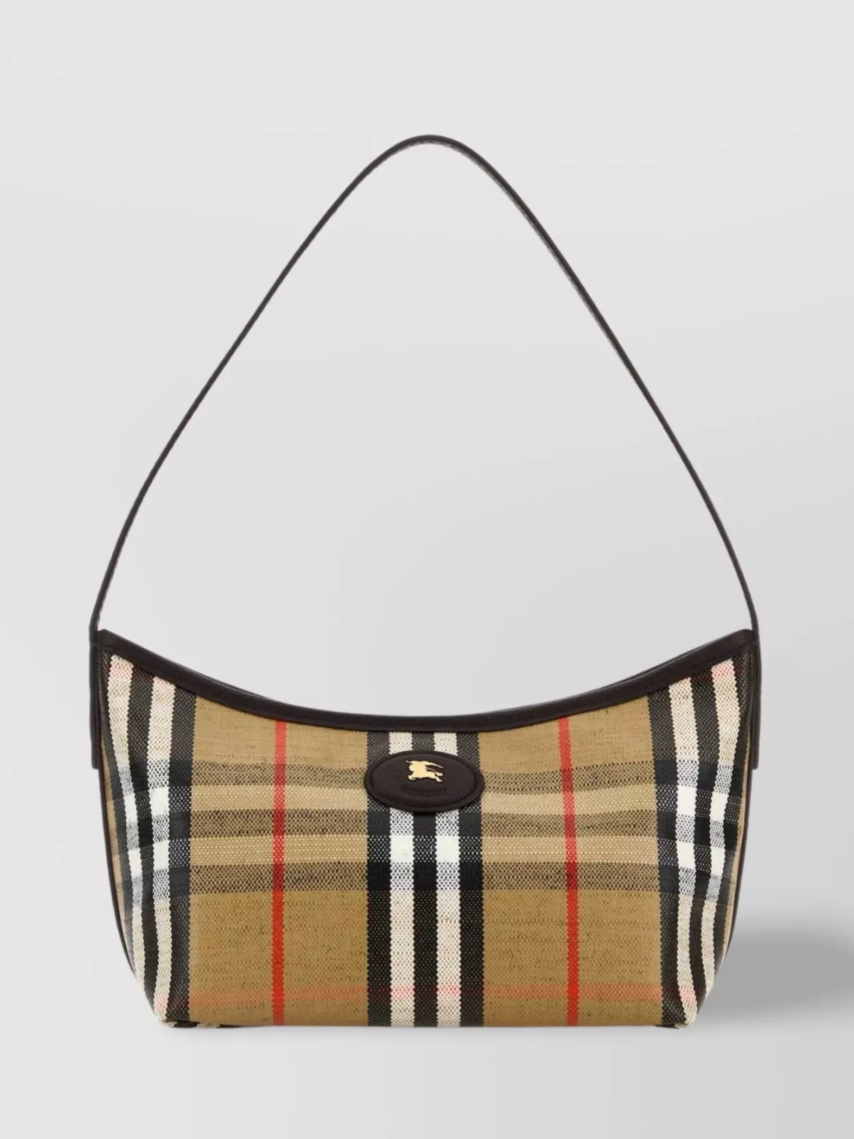 Burberry Mini Highlands Handbag Check Pattern