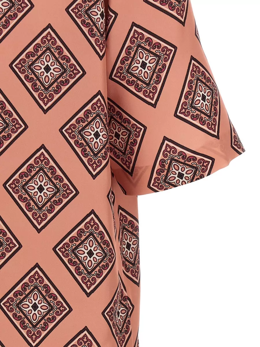 Alberto Biani Silk Midi Dress