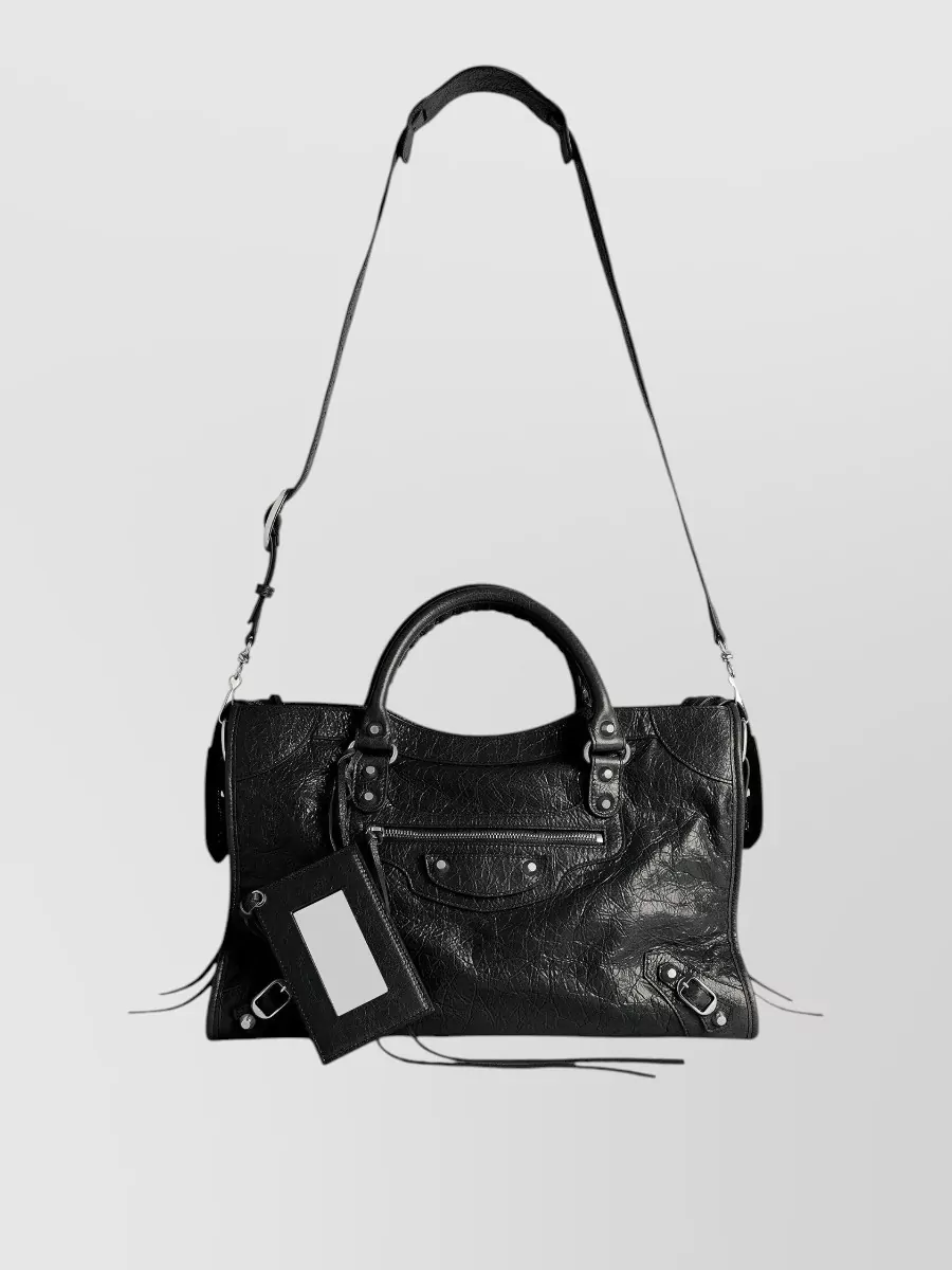 Balenciaga Le City Medium Leather Tote Bag