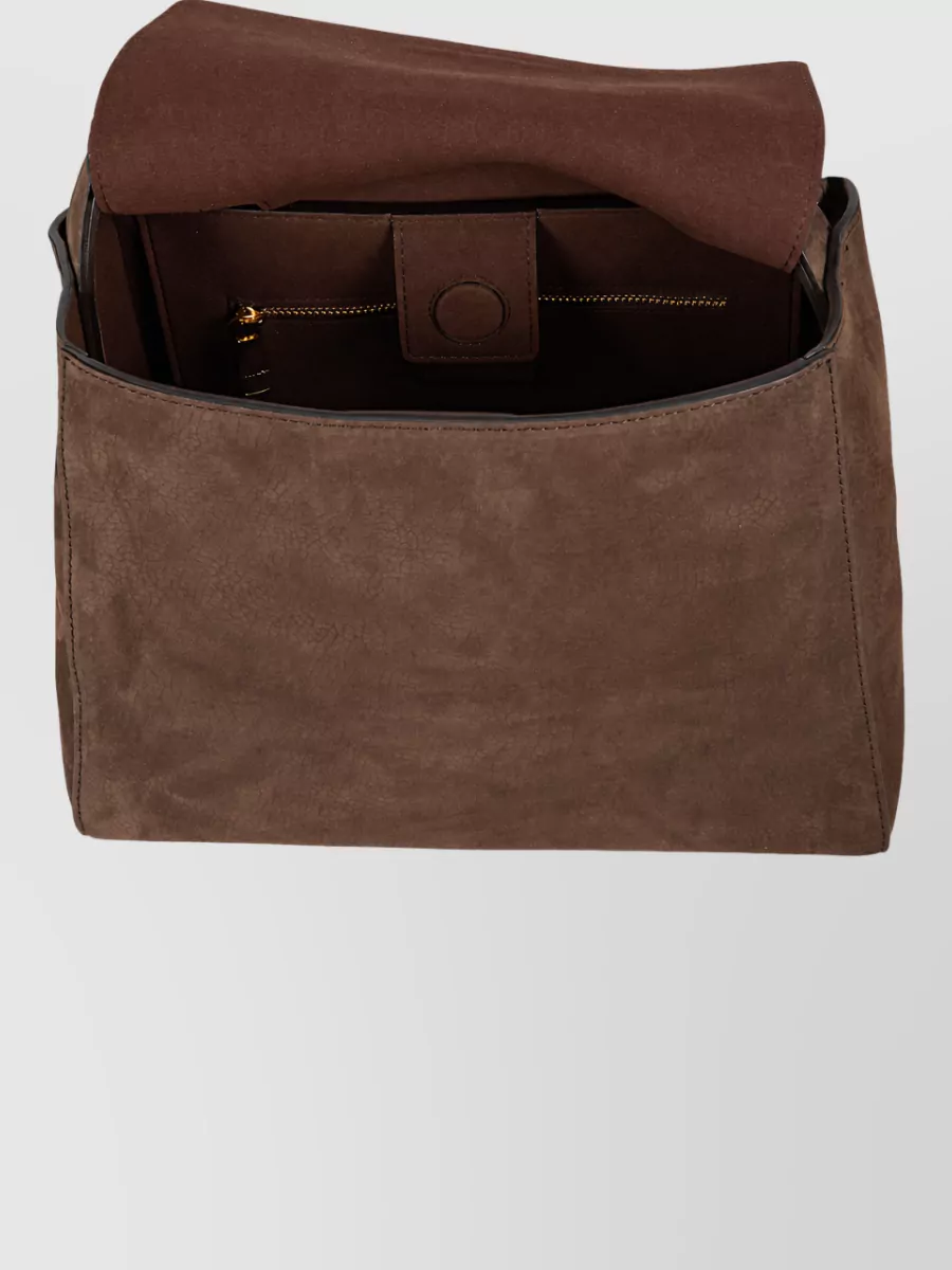 Orciani Leather Shoulder Bag