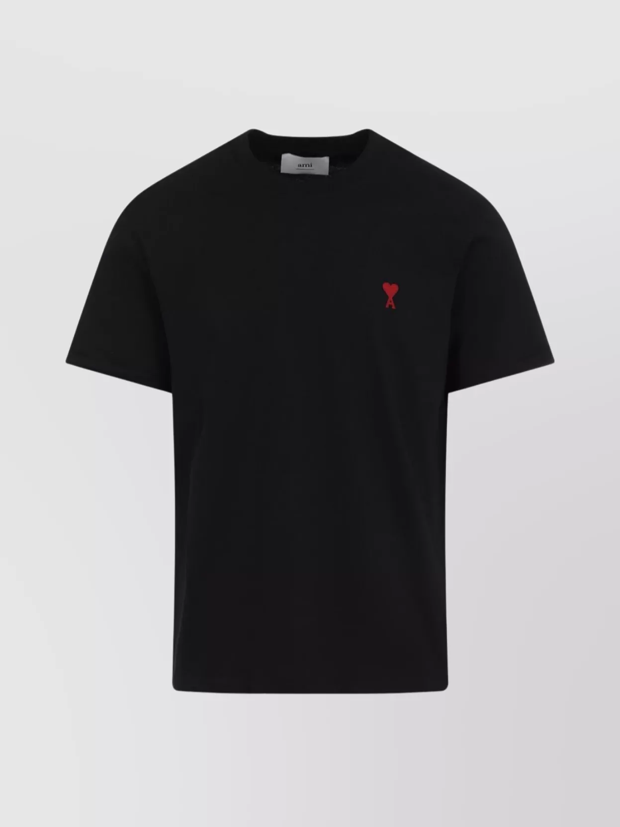 Ami Alexandre Mattiussi Logo-embroidered Organic Cotton-jersey T-shirt