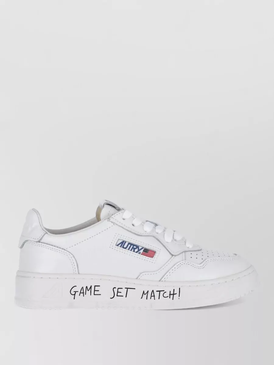 Autry Leather Low-Top Sneakers