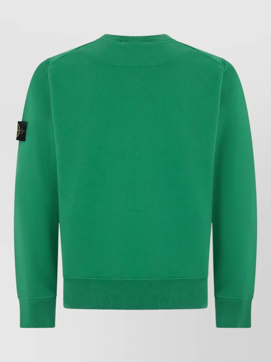 Stone Island Cotton Crew Neck Sweatshirt