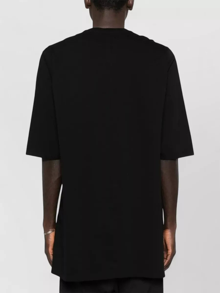 Rick Owens Jumbo Crew Neck Oversized Short Sleeve T-Shirt