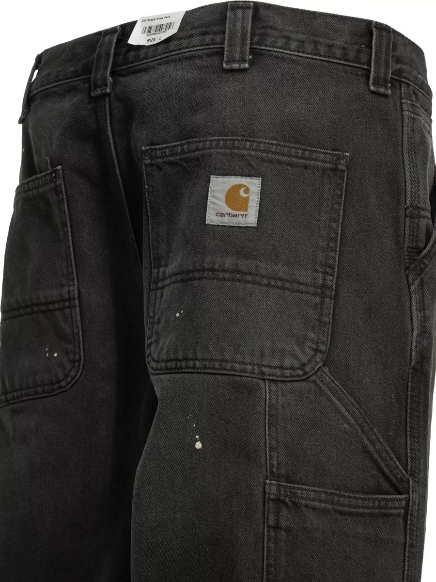 Carhartt Wip Straight-Leg Denim Work Pants