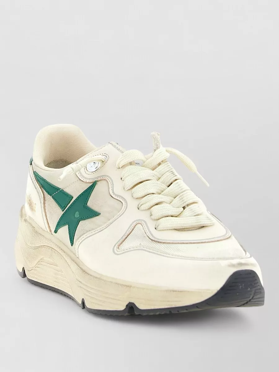 Golden Goose leather running sole low-top sneakers