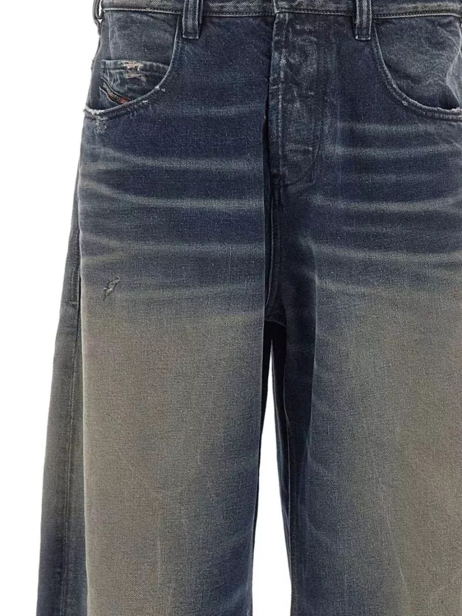 Diesel Denim Straight-Leg Jeans