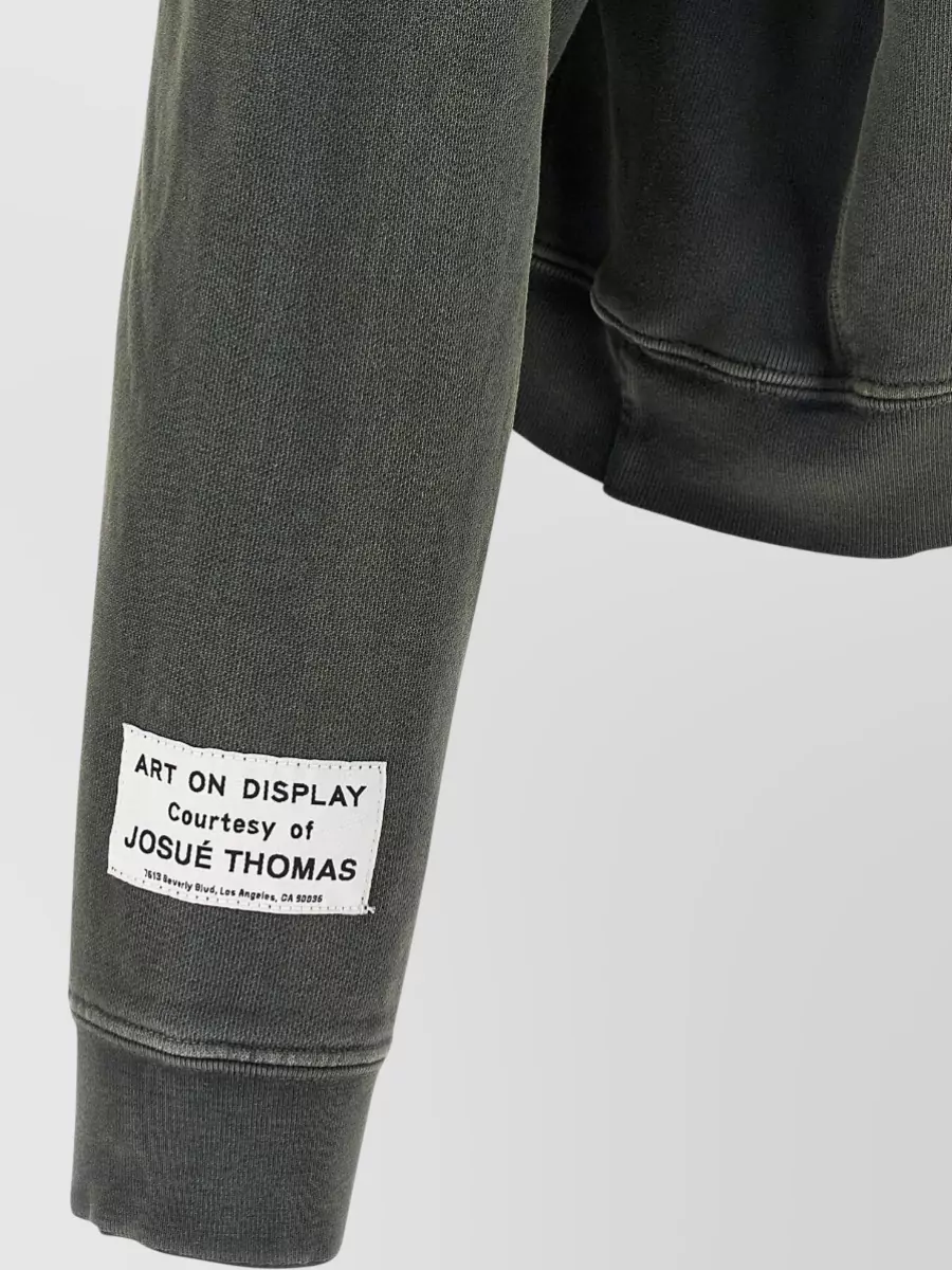 Gallery Dept. Hooded Sweatshirt Featuring Embossed Logo