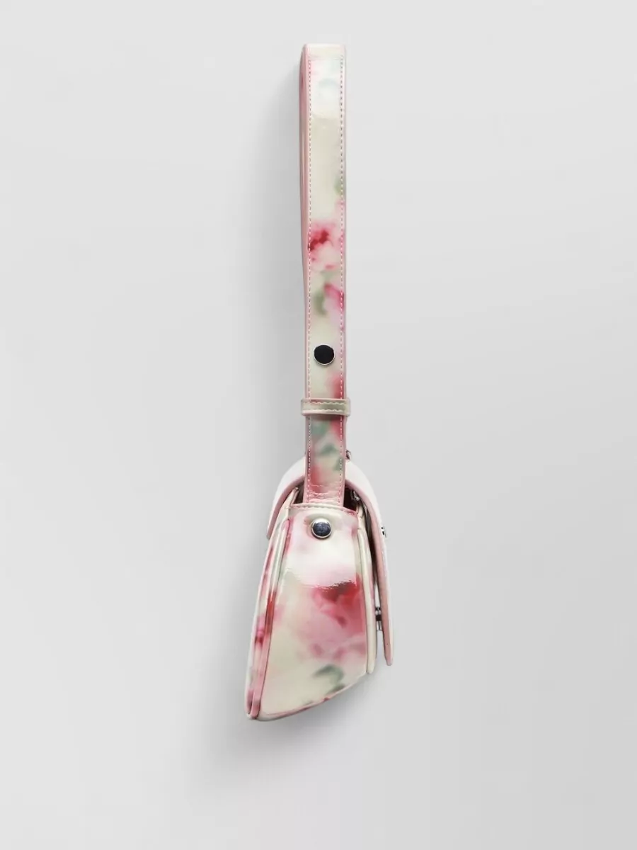 Diesel Play Shoulder Bag Adjustable Strap Floral