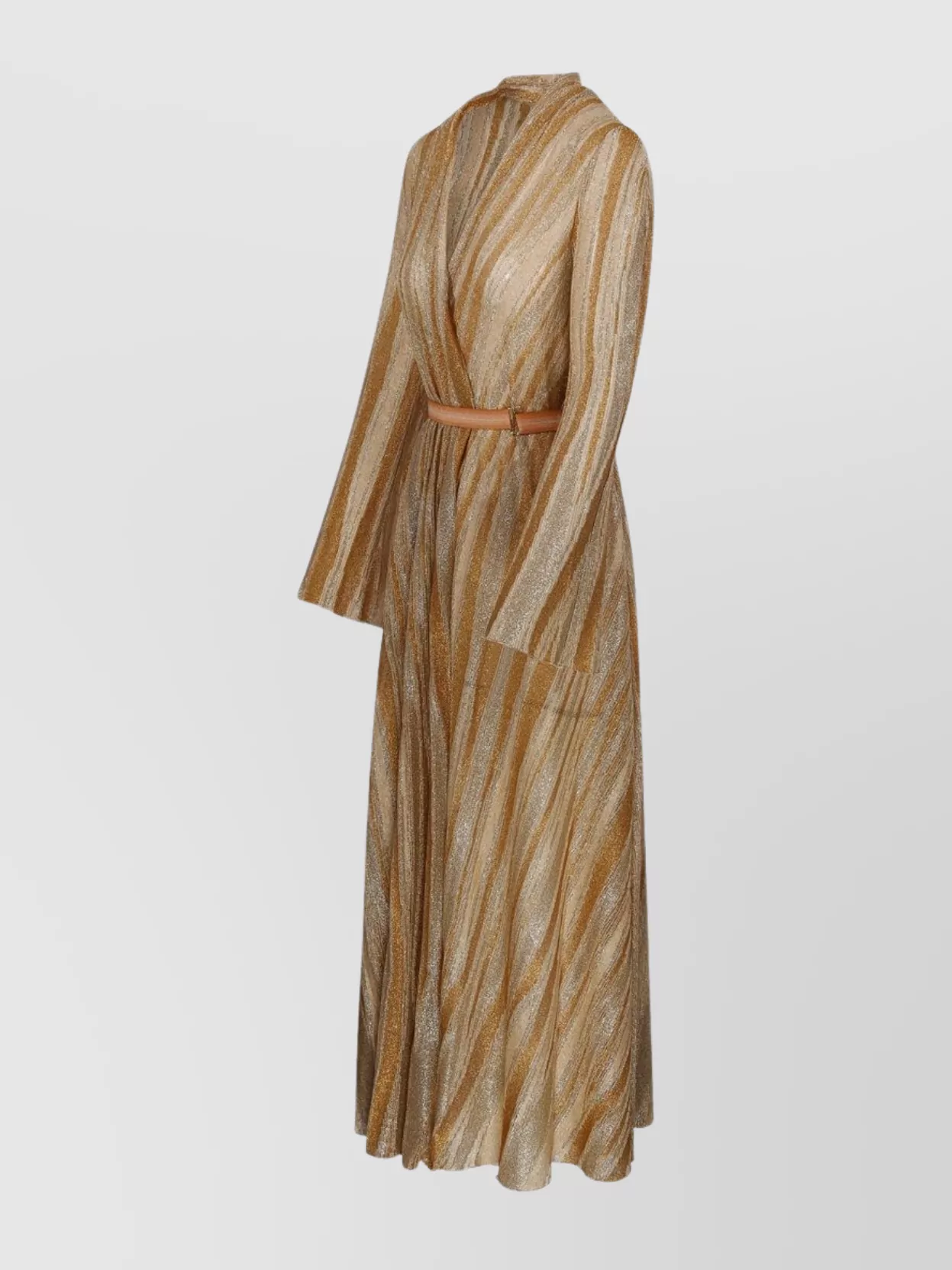 Forte Forte Cross Belted Maxi Dress