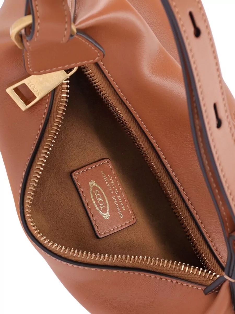 Tod's Na Calf Leather Shoulder Bag