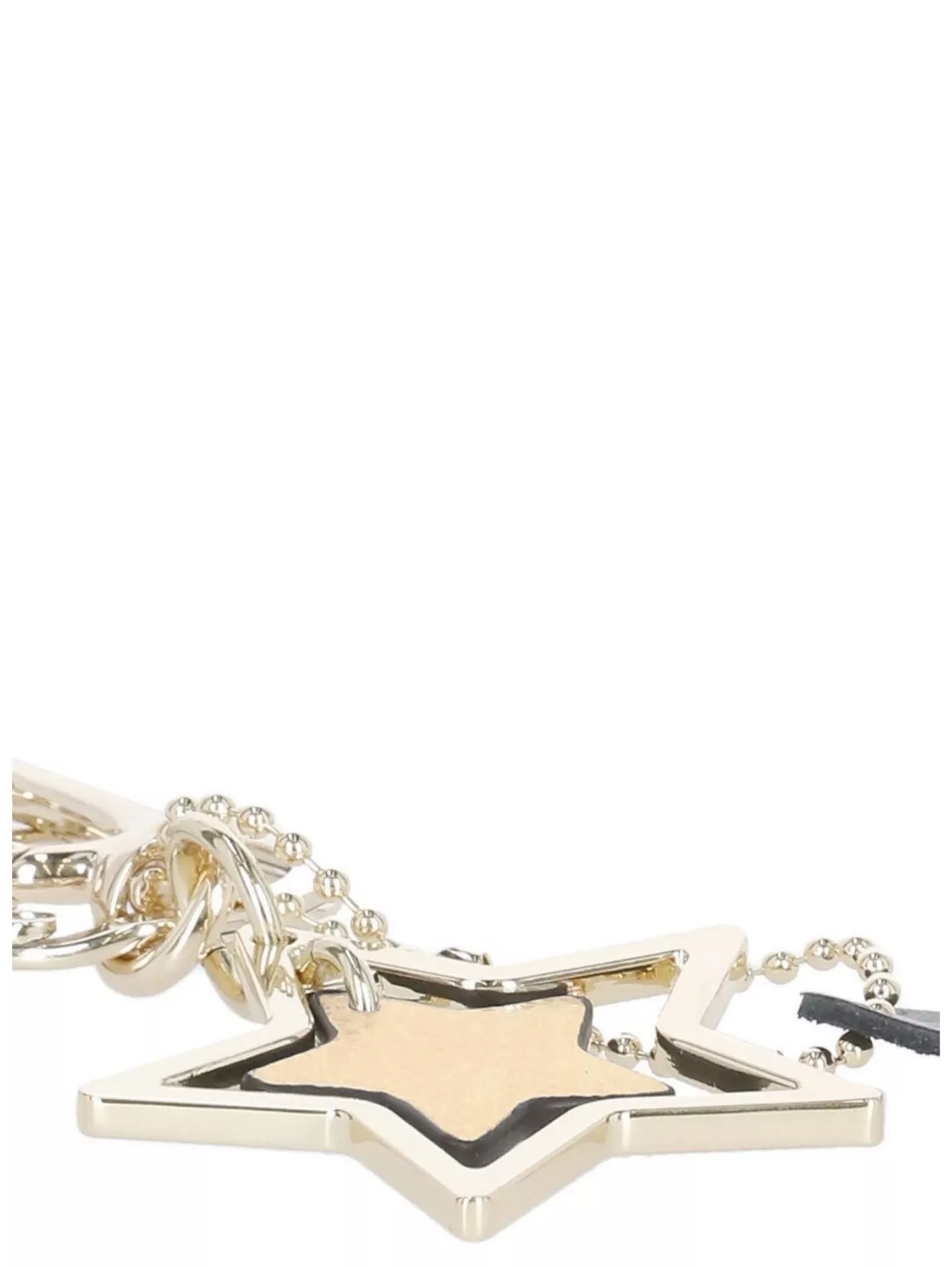 Furla Keychain Star-shaped Dual-tone Design