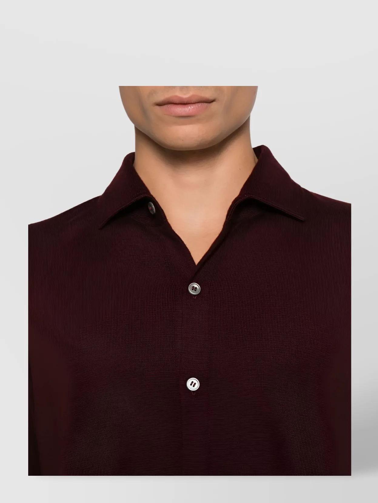 Tagliatore Long Sleeve Cardigan With Ribbed Cuffs And Hem