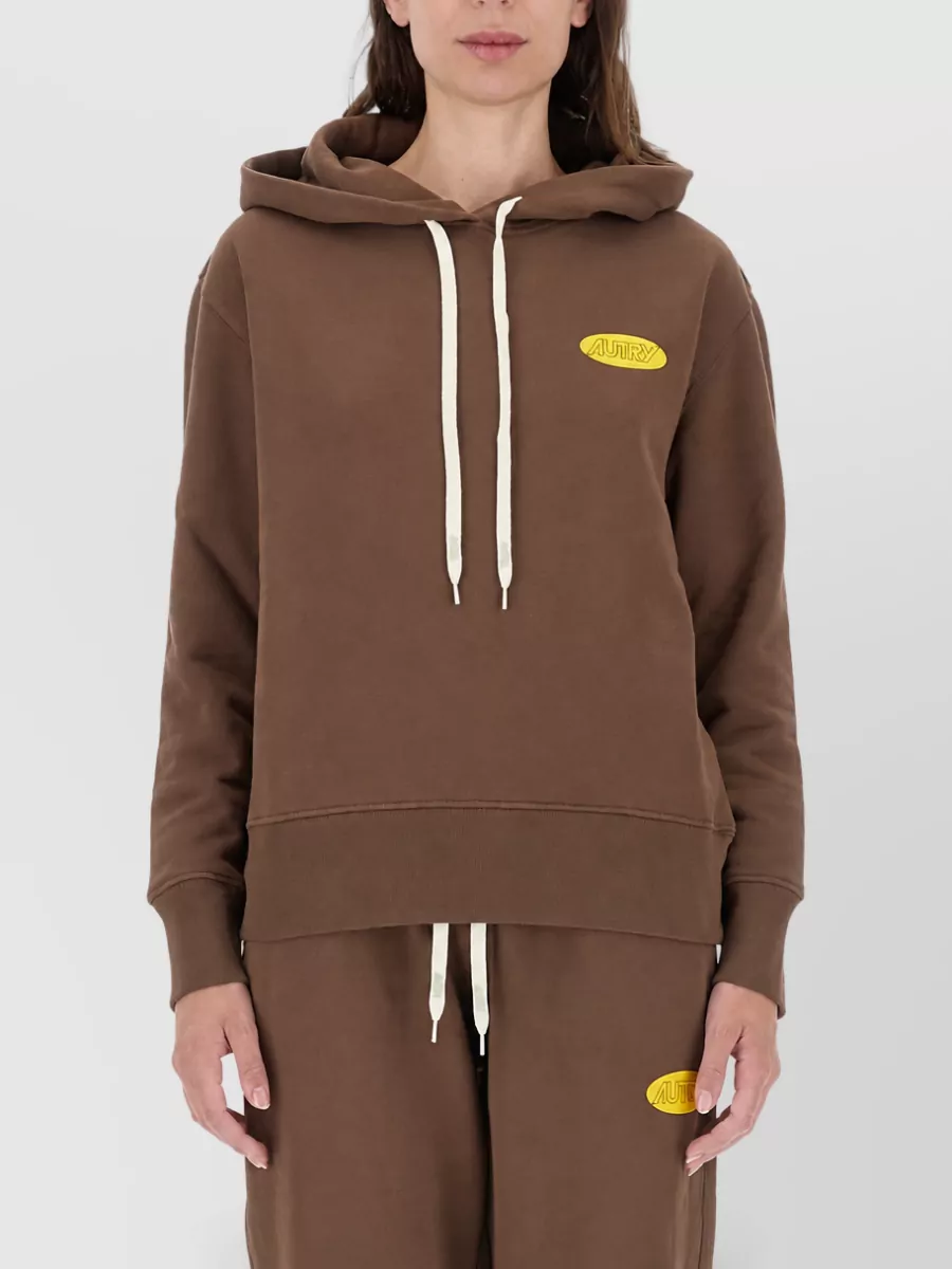 Autry Cotton Hooded Sweatshirt