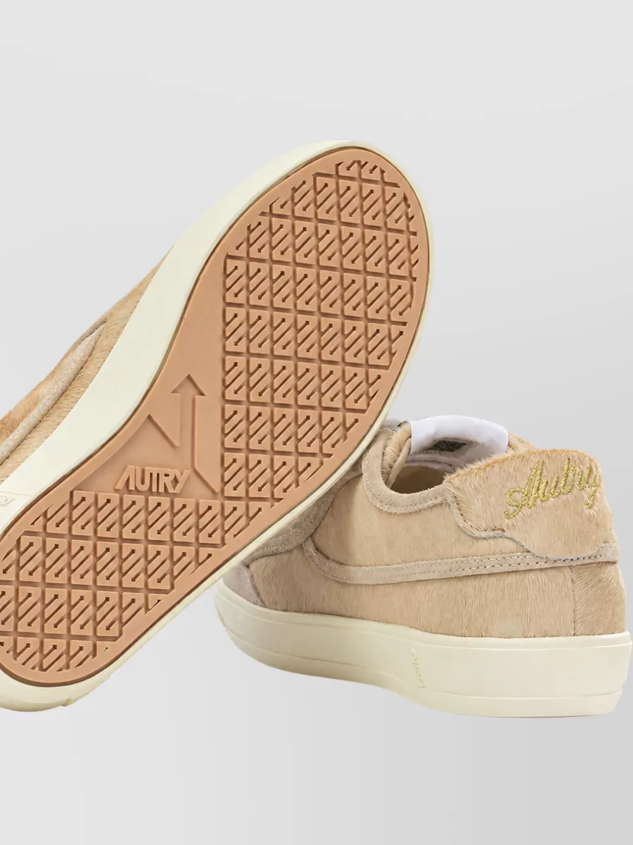 Autry Leather Low-Top Lace-Up Sneakers