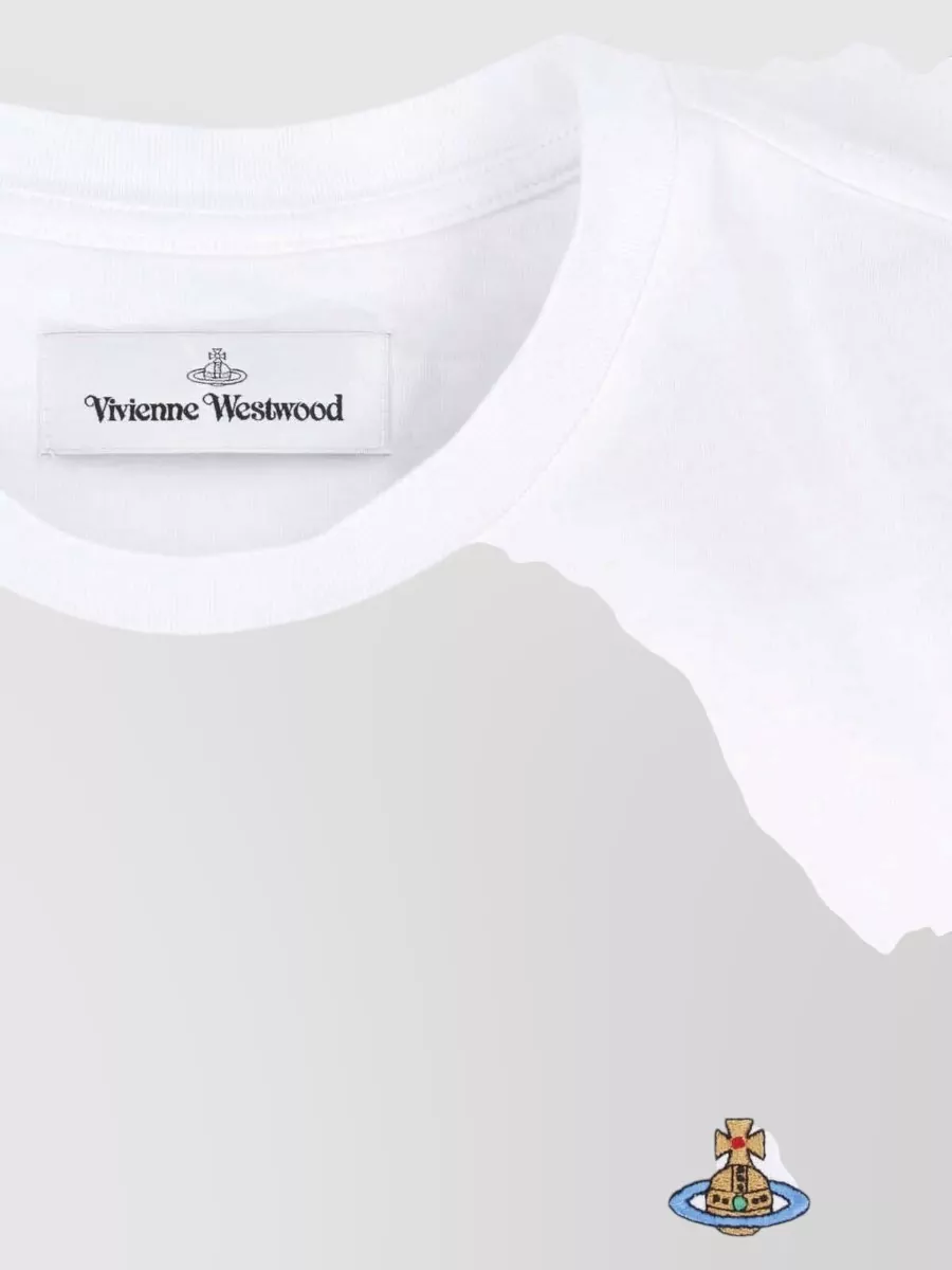 Vivienne Westwood Cotton Logo-Embroidered Short-Sleeve T-Shirt