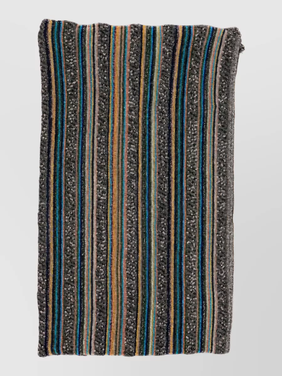 Missoni embroidered scarf