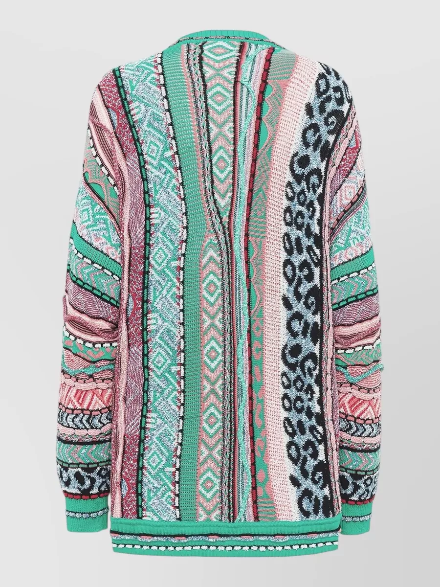 Laneus Oversized Knit Cardigan