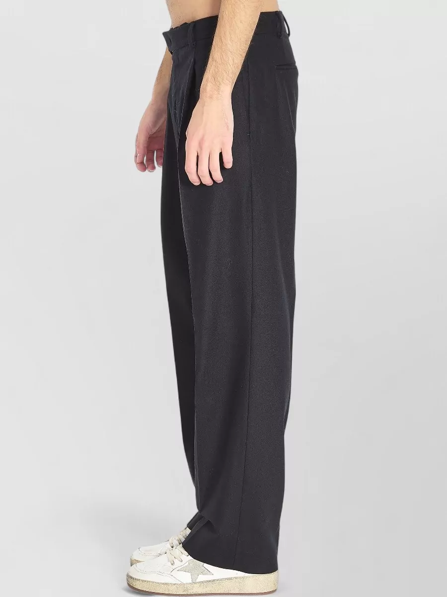 Pt Torino Wool Cashmere Slim Fit Tailored Trousers