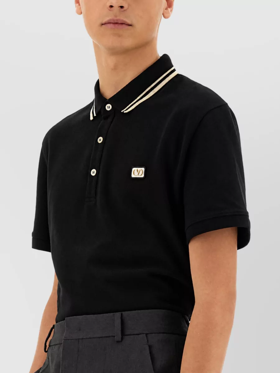 Valentino Piqué Polo Shirt