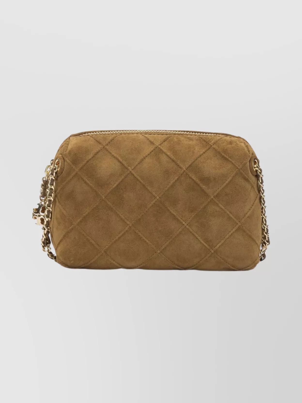 Tory Burch Chain Strap Quilted Crossbody Satchel Bag