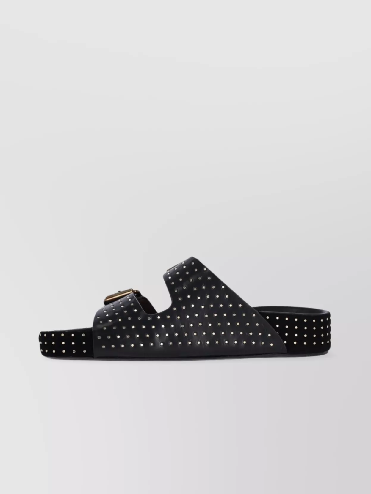 Isabel Marant Heeled Sandals With Studs And Open Toe