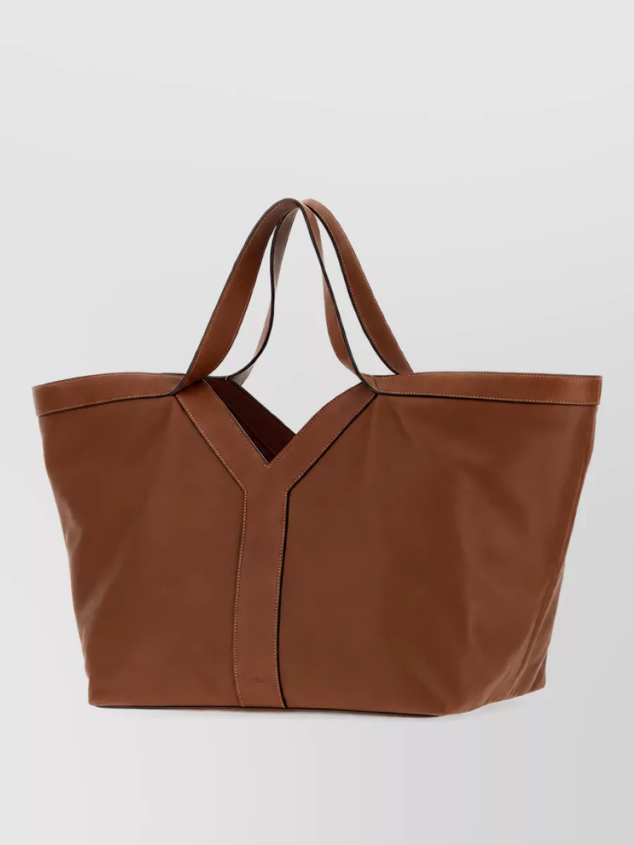Saint Laurent y leather tote bag